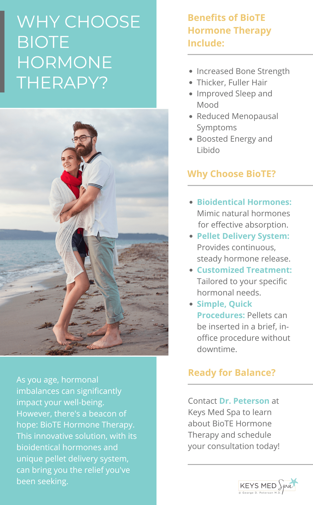 Bioidentical Hormone Replacement in Key West with BioTE